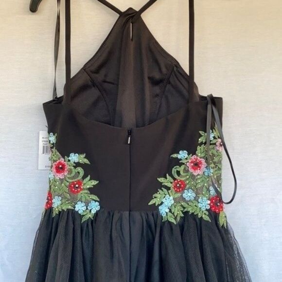 BLONDIE Sleeveless Short Fit + Flare Party Dress - Picture 9 of 12